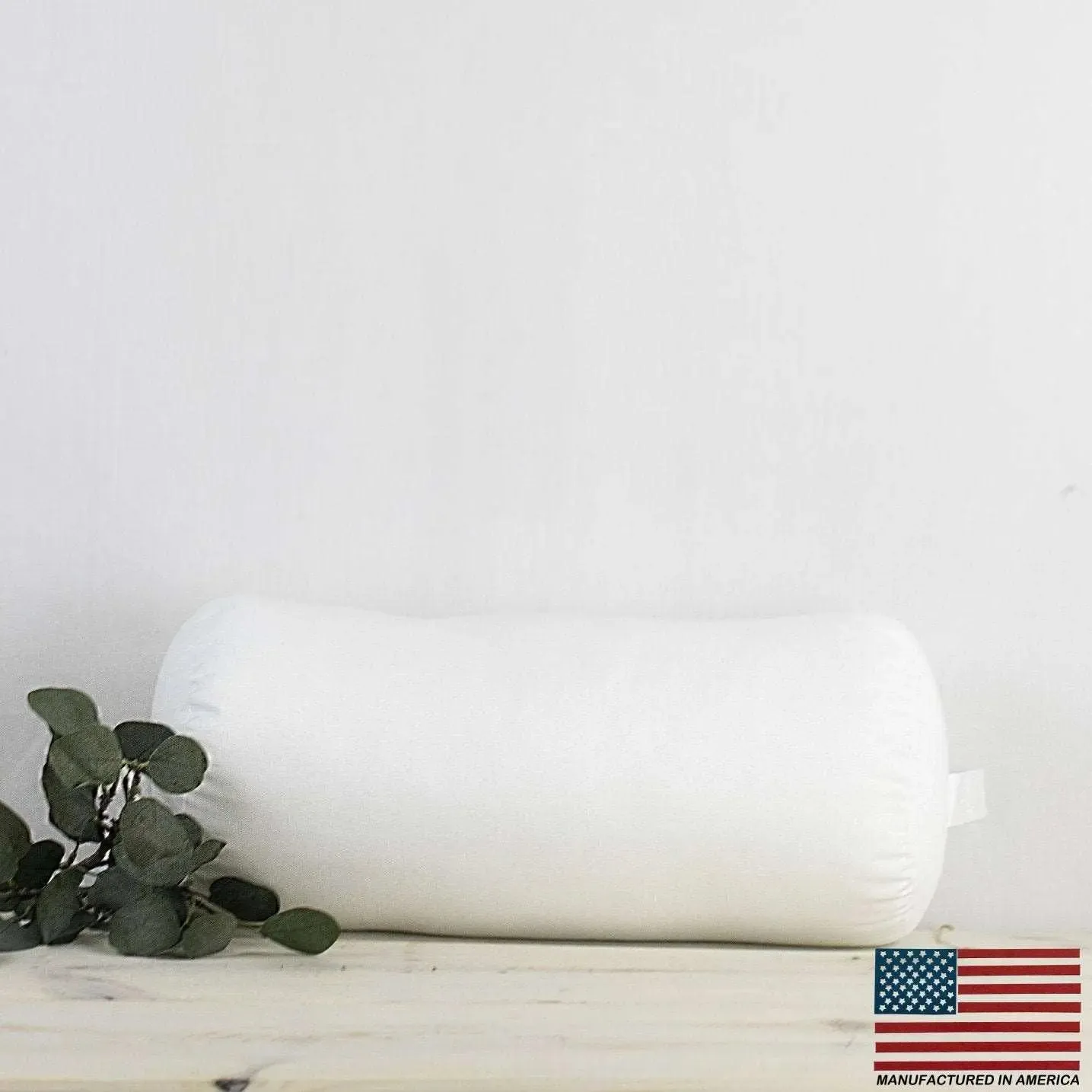 10x48 | Bolster Angel Hair Insert | Indoor Outdoor Down Alternative Hypoallergenic Pillow Insert | Quality Insert | Premium Insert