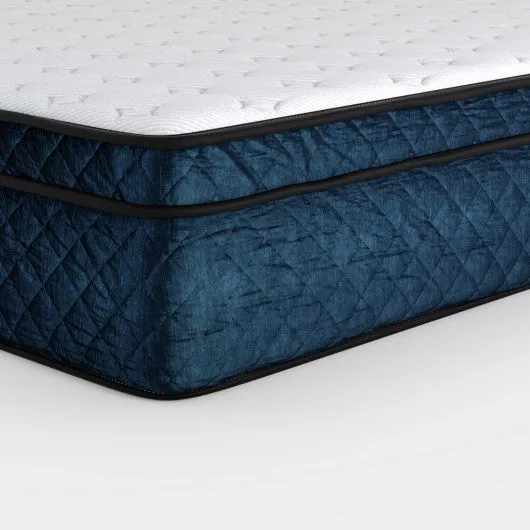 12 Inch Gel Memory Foam Mattress Medium Firm Individually Pocket Spring-Full Size