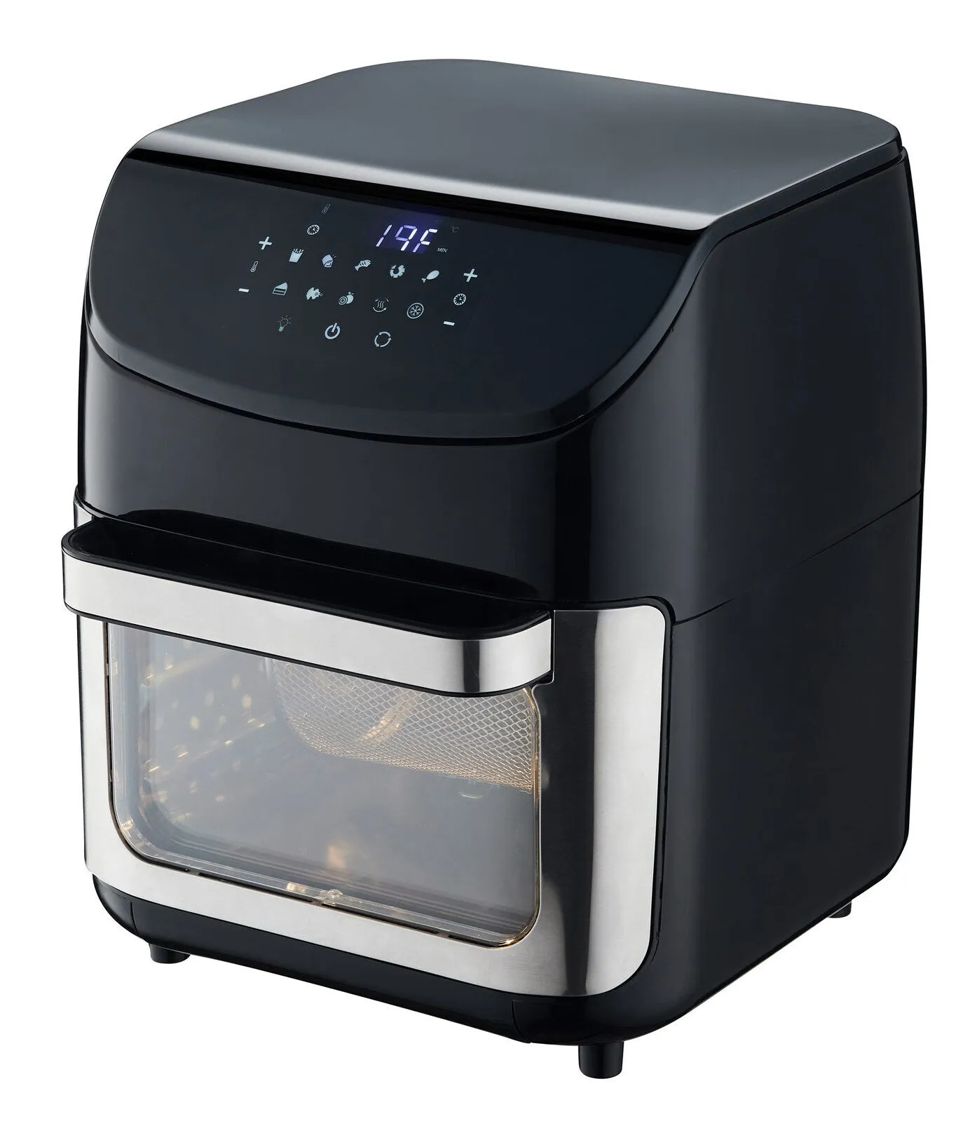 12L Digital Air Fryer with 200C, 7 Cooking Settings & Rotisserie Function