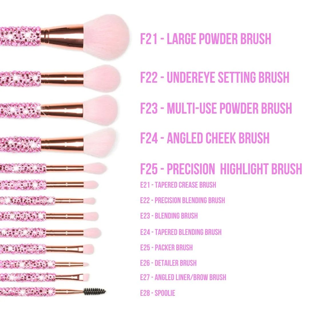 13-Piece Blinged Brushes x Paige Koren Collection