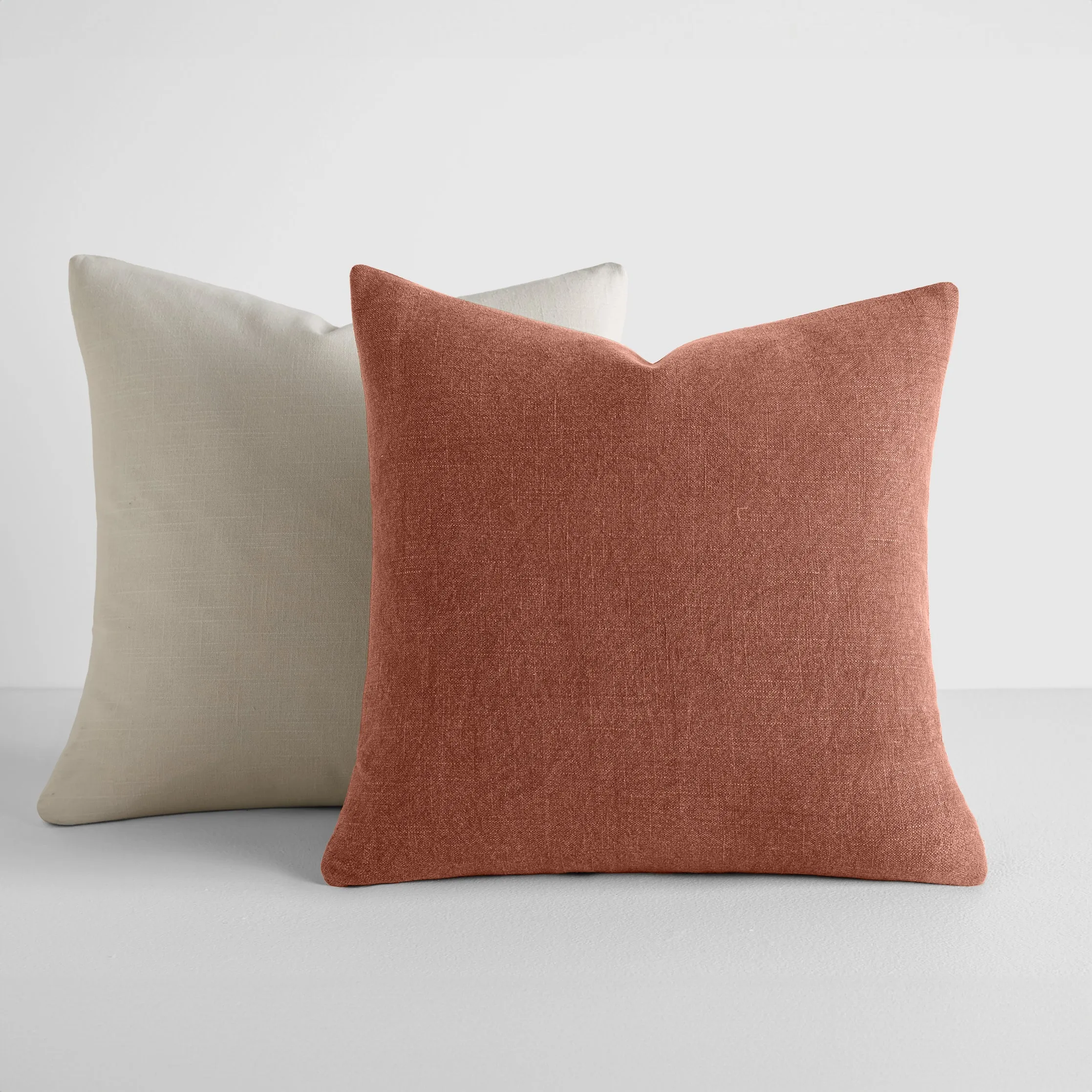 2-Pack Solid Décor Throw Pillows