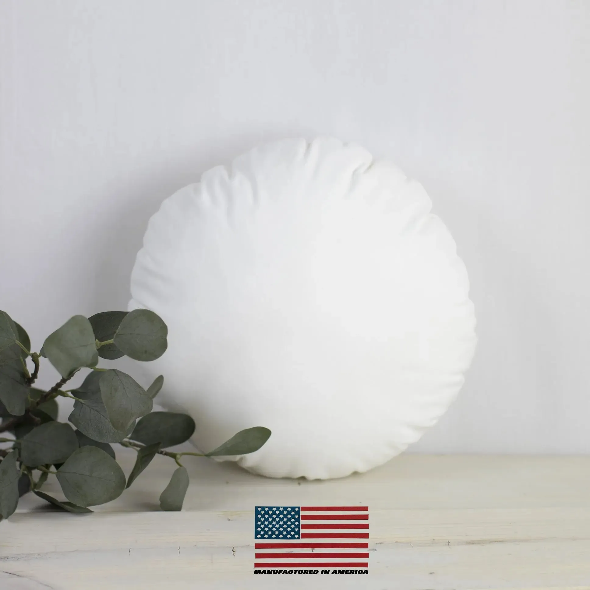 23" | Round Pillows Insert | Indoor Outdoor Hypoallergenic Polyester Pillow Insert | Quality Insert | Round Pillow Form | Round Pillow