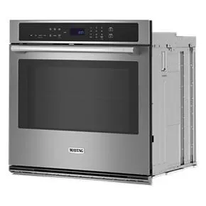 27" Single Wall Oven With Air Fry And Basket - 43 Cubic Feet - Gray