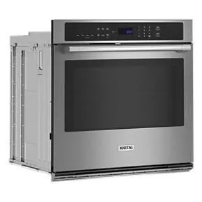 27" Single Wall Oven With Air Fry And Basket - 43 Cubic Feet - Gray