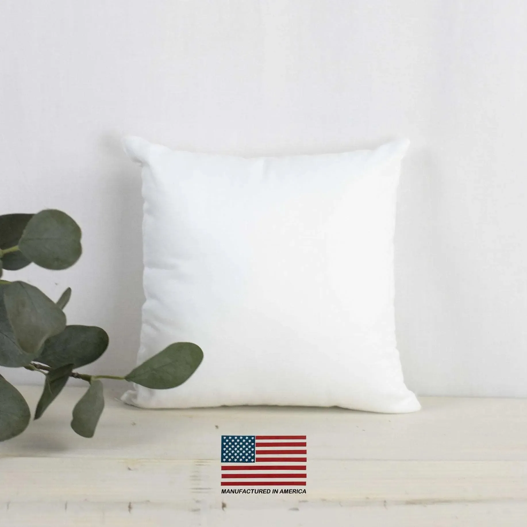 27x27 | Indoor Outdoor Hypoallergenic Polyester Pillow Insert | Quality Insert | Pillow Inners | Throw Pillow Insert | Square Pillow Inserts