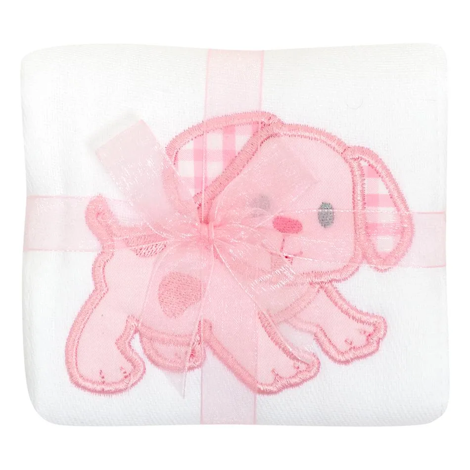 3 Marthas Applique  Burp Pad