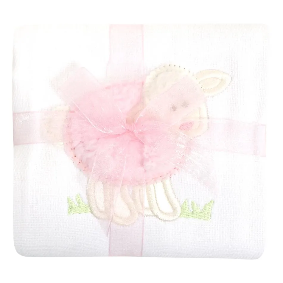 3 Marthas Applique  Burp Pad