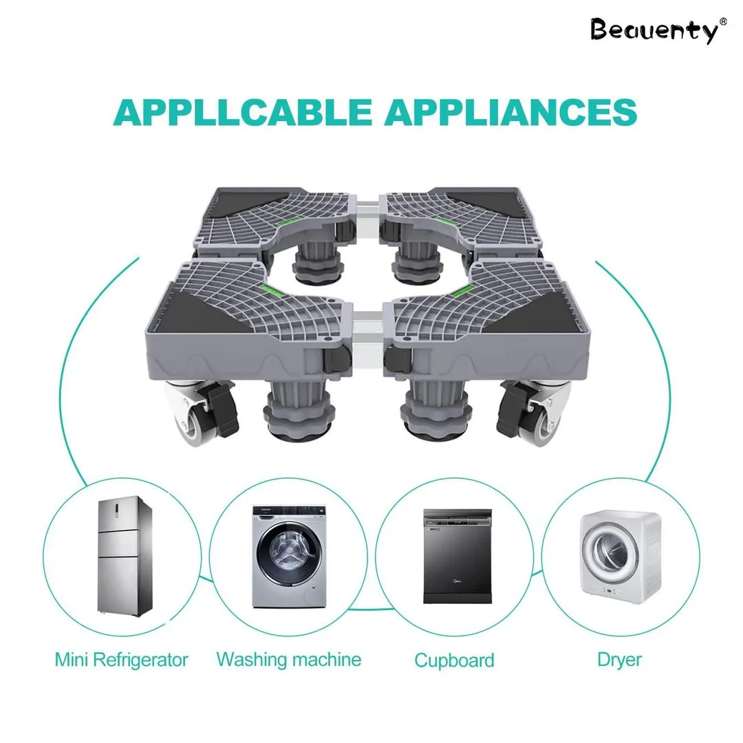 360 Degree Rotation Moving Base For Fridge And Machines