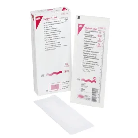 3M™ Medipore™   Pad Soft Cloth Adhesive Dressing, 3½ x 10 Inch, 1 Case of 100