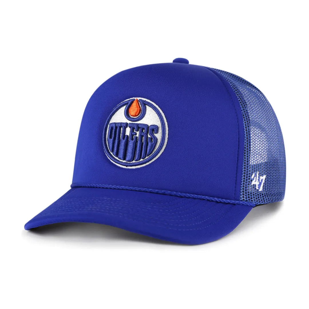 '47 Brand Men's NHL Edmonton Oilers Foam Trucker Cap