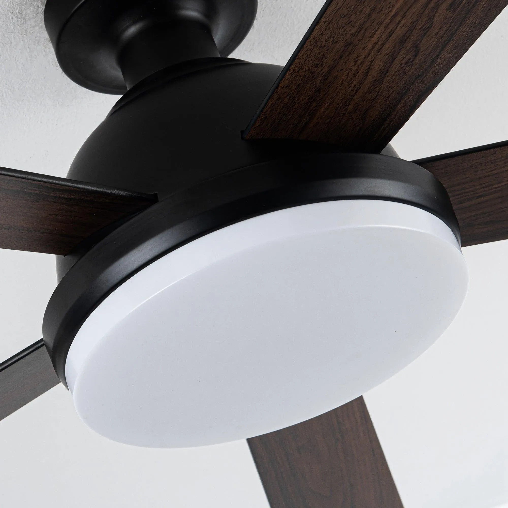 52" Vaczon Ceiling Fan with LED Light and Remote Control