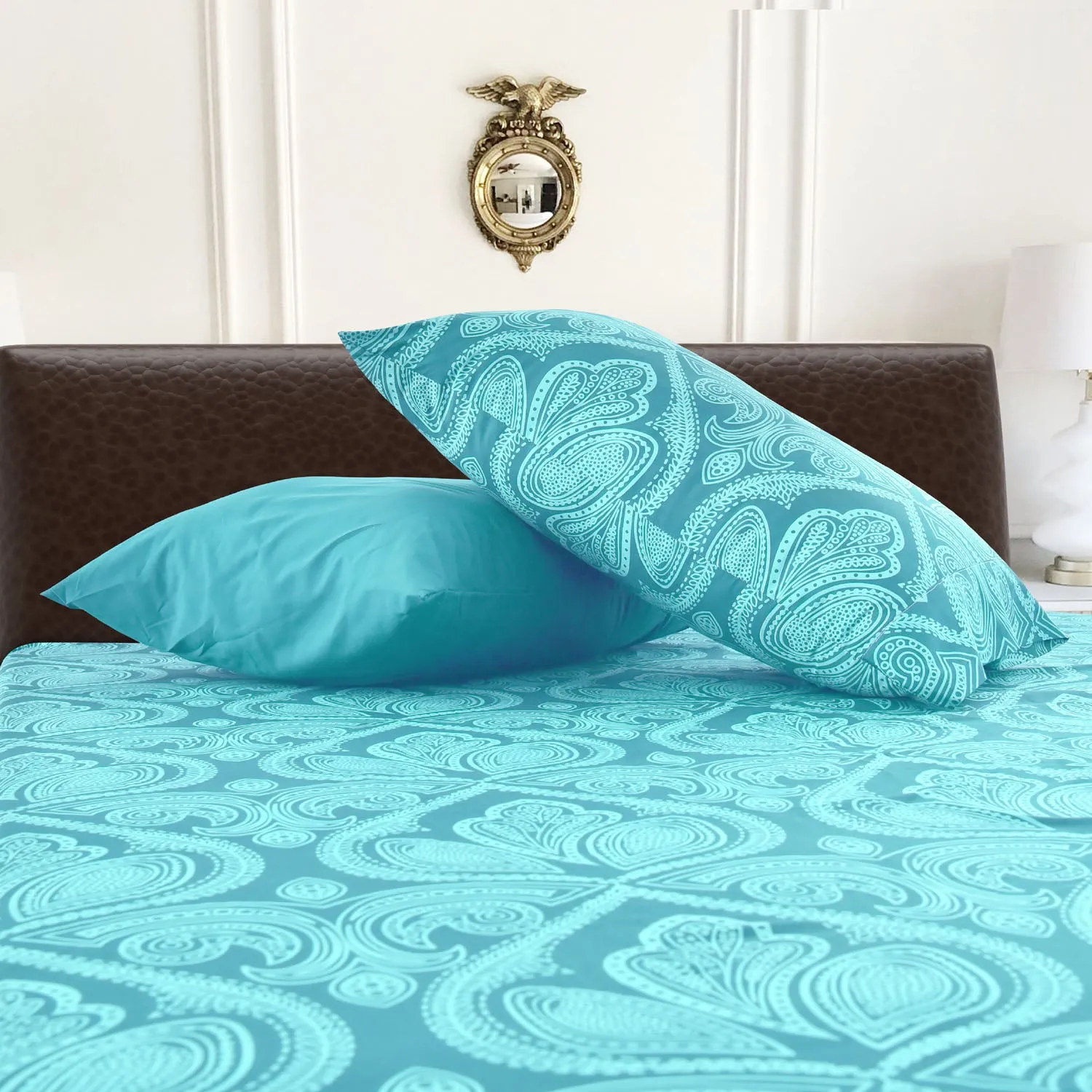 6-Piece Paisley Print Deep Pocket Bed Sheets Set