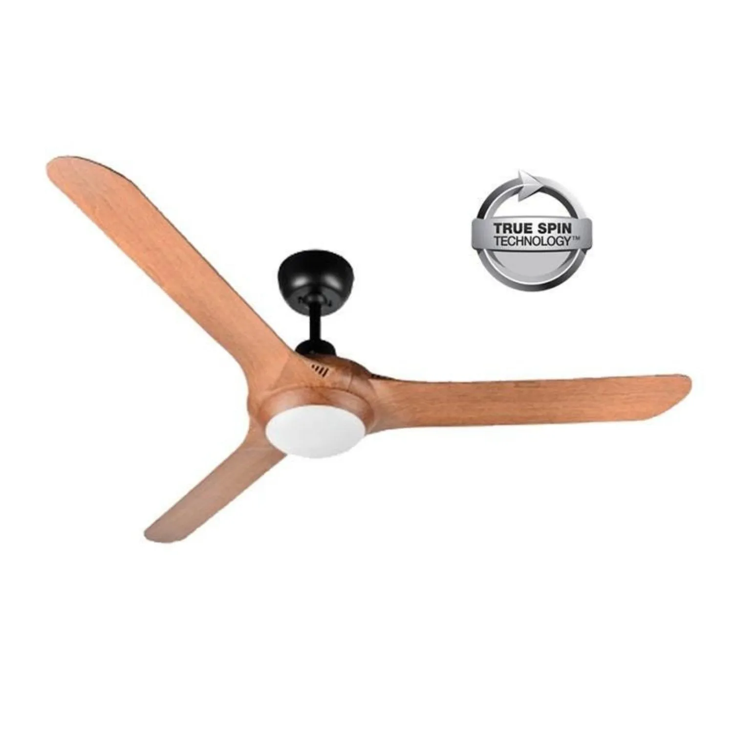 62" (1570mm) Spyda AC Ceiling Fan w/ 3 Blades and CCT LED Light Available in Different Colours