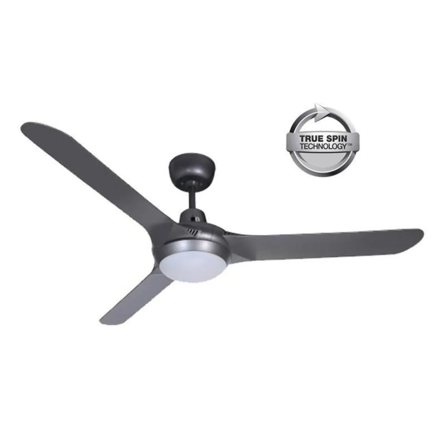 62" (1570mm) Spyda AC Ceiling Fan w/ 3 Blades and CCT LED Light Available in Different Colours