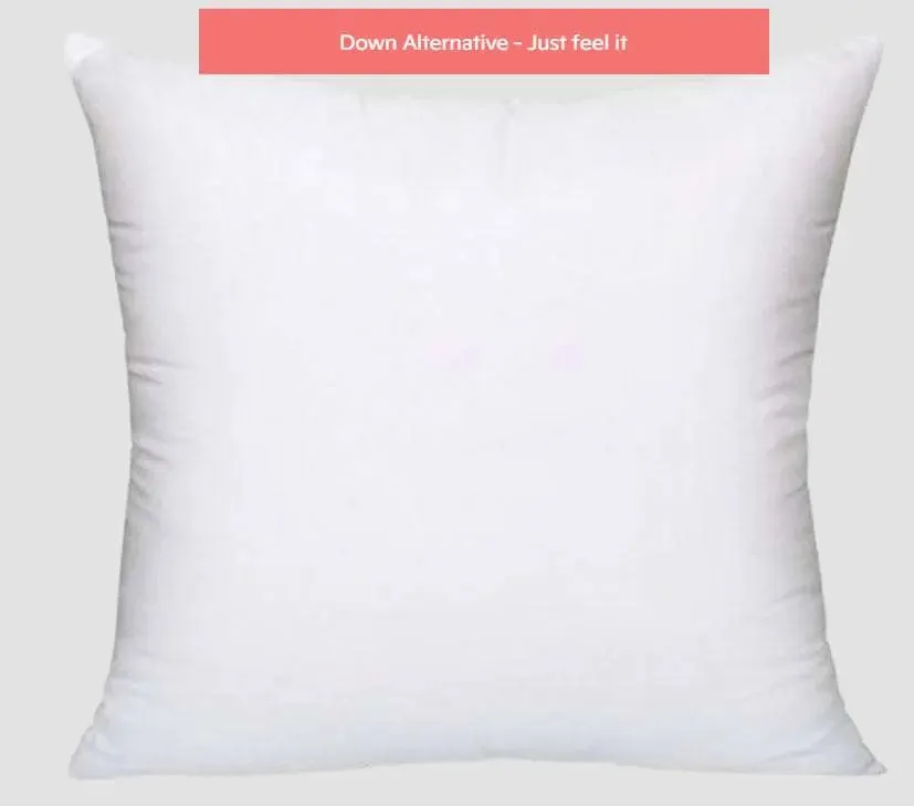 6x12 or 12x6 | Indoor Outdoor Down Alternative Hypoallergenic Polyester Pillow Insert | Quality Insert | Throw Pillow Insert | Pillow Form