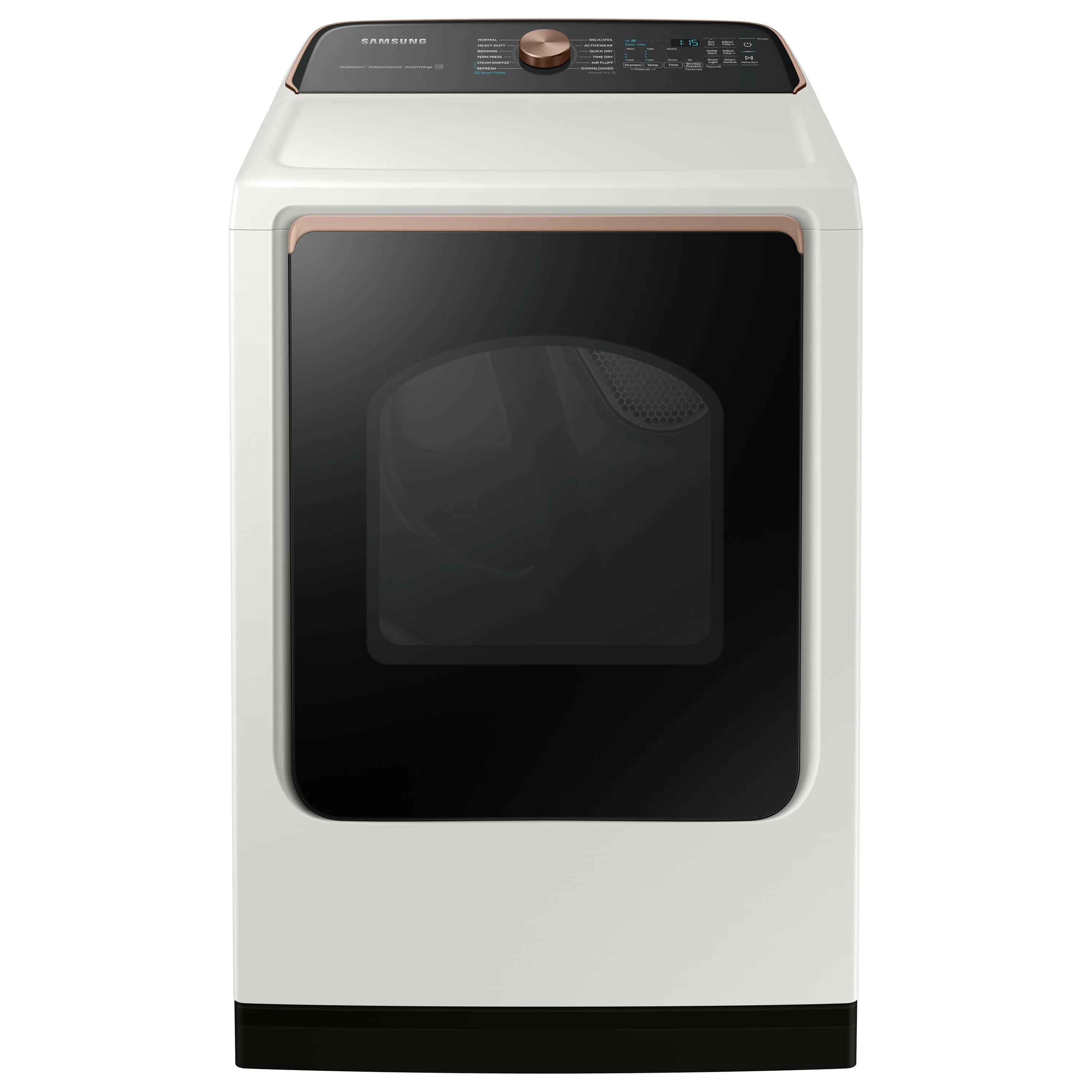 7.4 cu. ft. Smart Electric Dryer with Steam Sanitize  in Ivory - (DVE55A7300E)