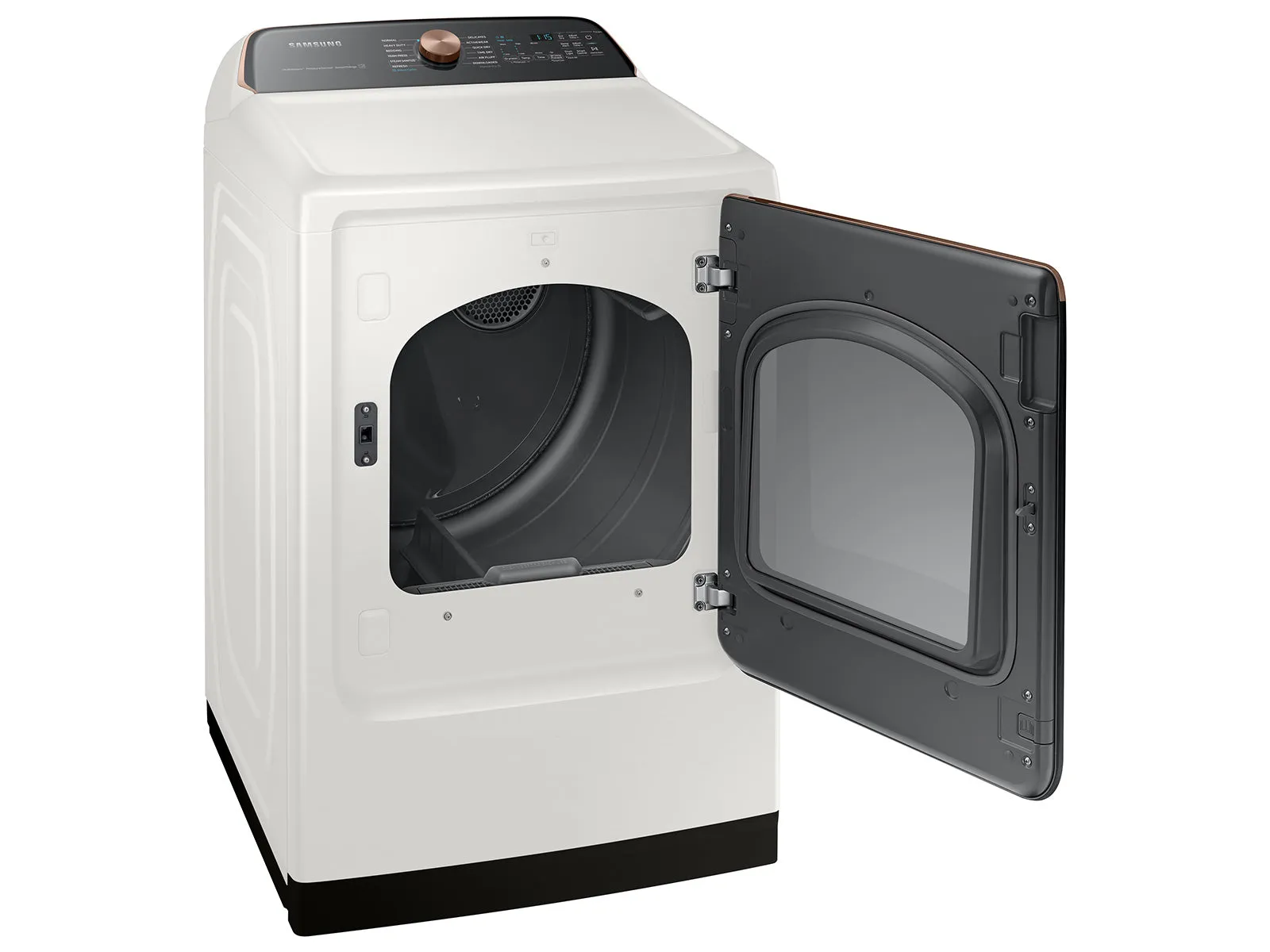 7.4 cu. ft. Smart Electric Dryer with Steam Sanitize  in Ivory - (DVE55A7300E)