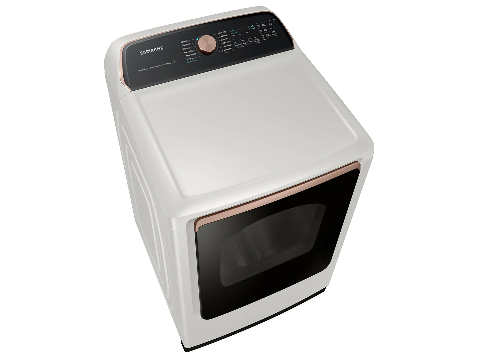 7.4 cu. ft. Smart Electric Dryer with Steam Sanitize  in Ivory - (DVE55A7300E)