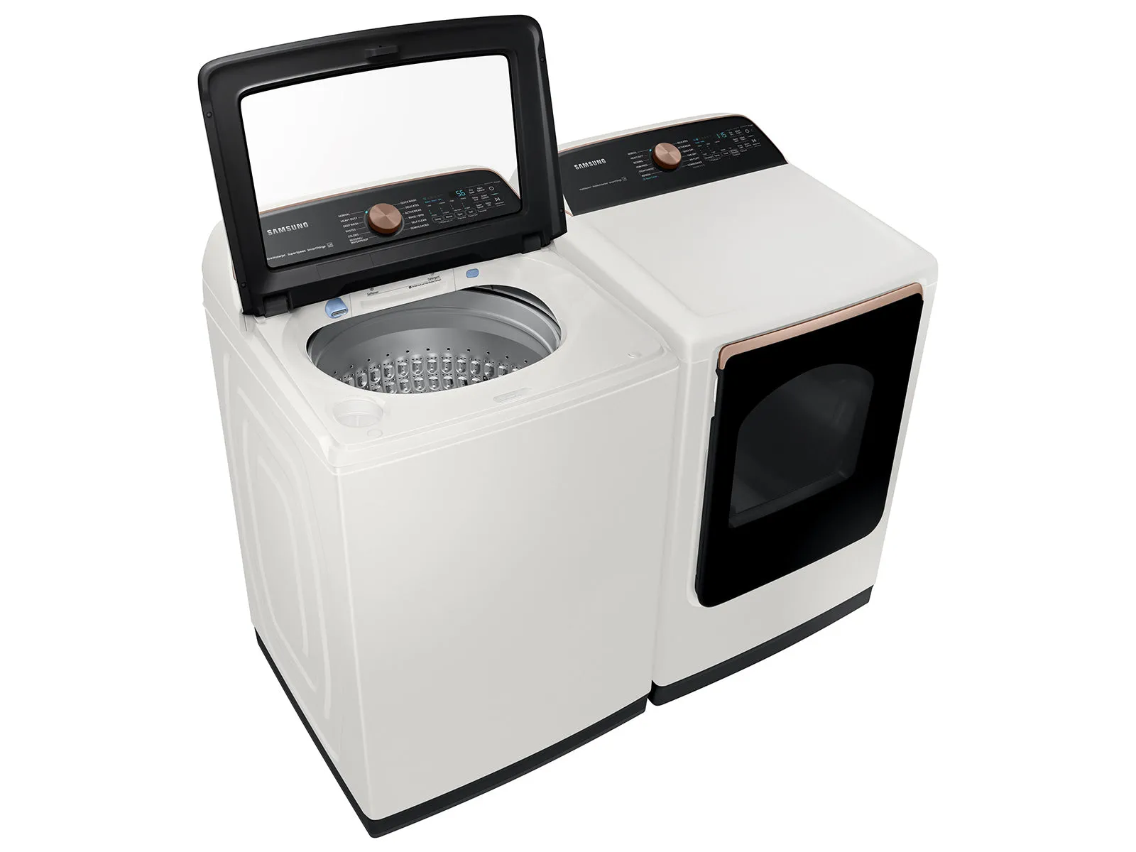 7.4 cu. ft. Smart Electric Dryer with Steam Sanitize  in Ivory - (DVE55A7300E)