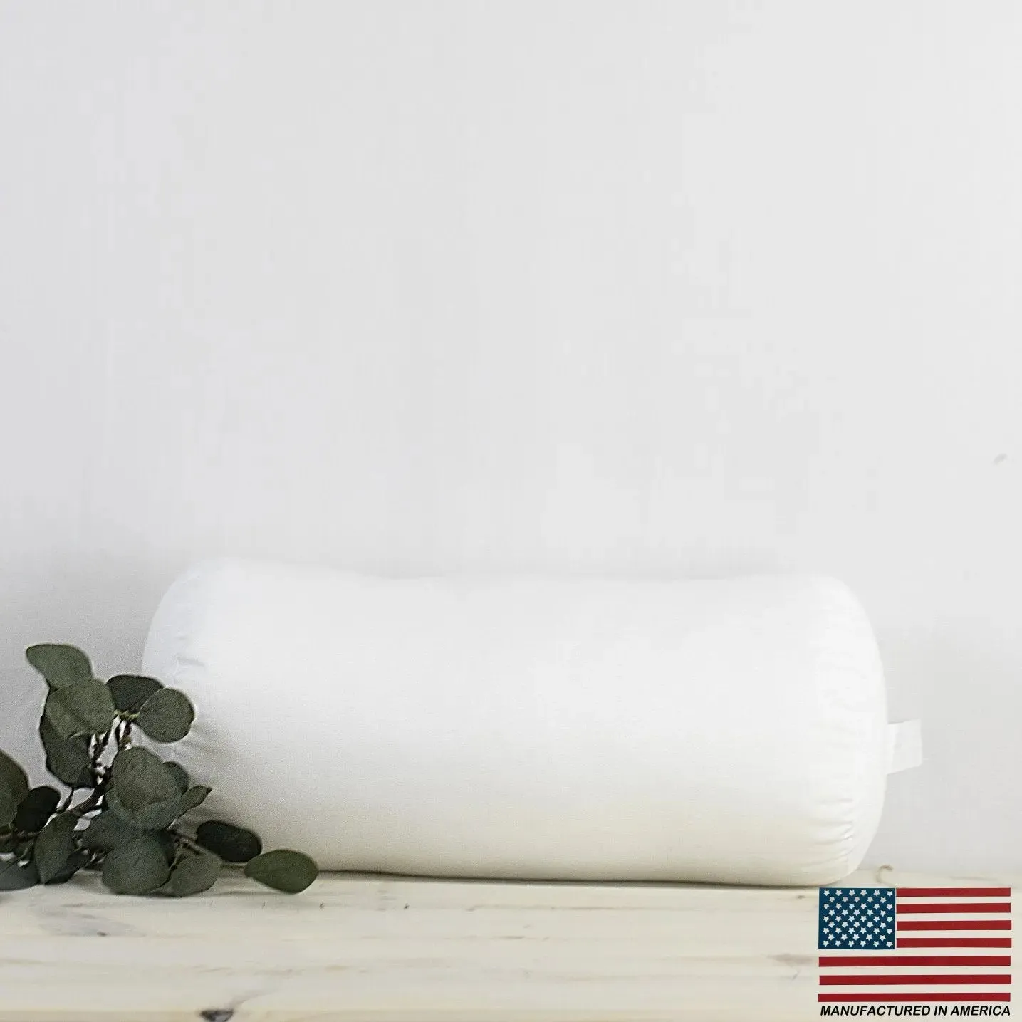 7x46 | Bolster Angel Hair Insert | Indoor Outdoor Down Alternative Hypoallergenic Pillow Insert | Quality Insert | Premium Insert