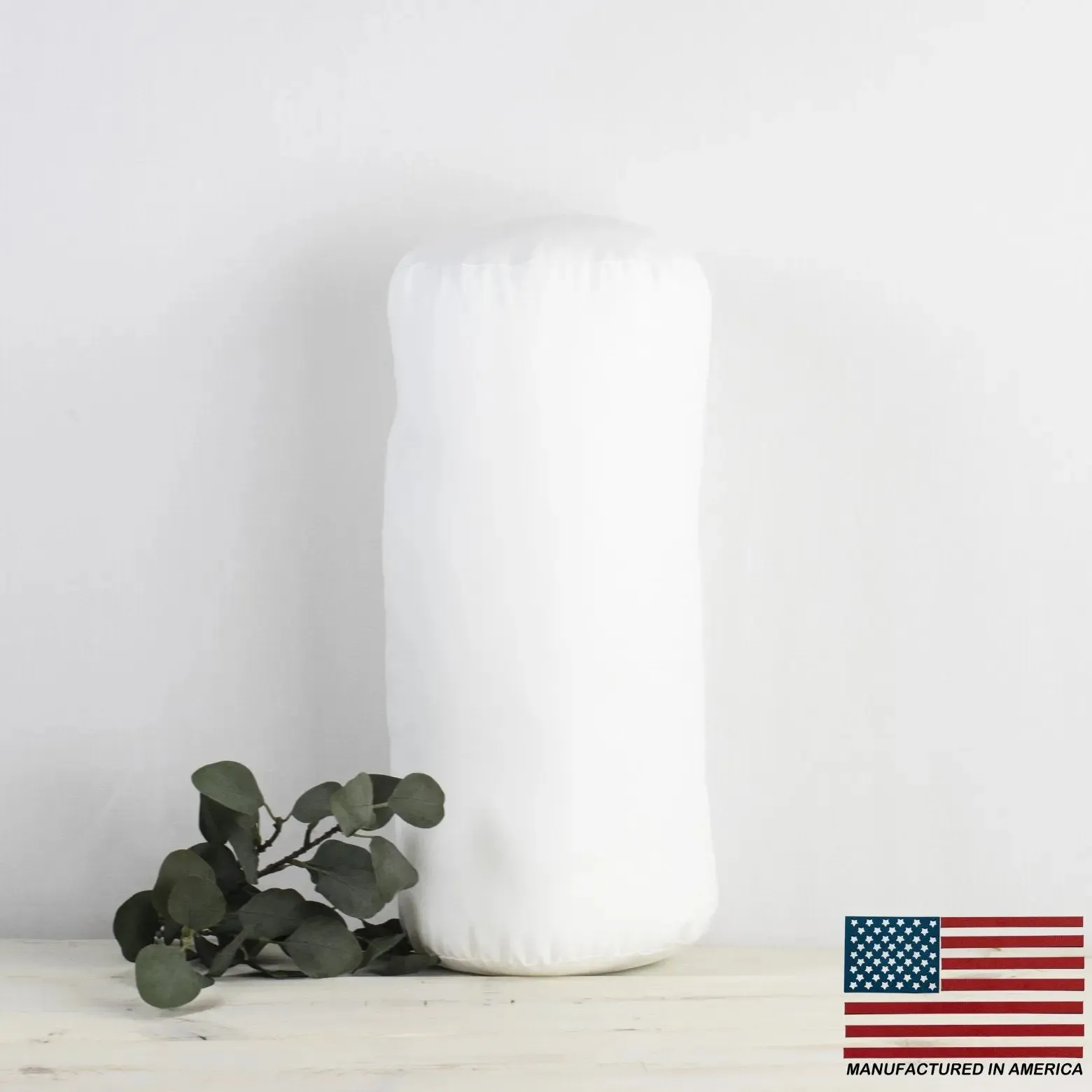 7x46 | Bolster Angel Hair Insert | Indoor Outdoor Down Alternative Hypoallergenic Pillow Insert | Quality Insert | Premium Insert