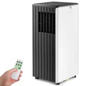 8000 BTU Portable Air Conditioner, 3-in-1 AC Cooling Unit with Remote Control, Dehumidifier & 24H Timer