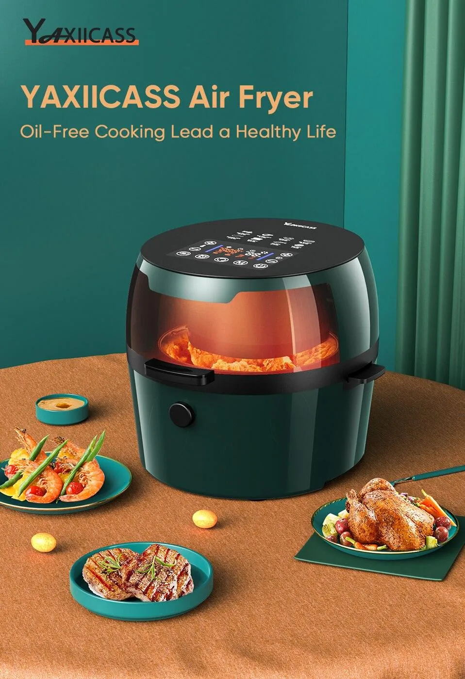 9L Touch Screen Air Fryer Q-G9L - Shop Now For Best Deals