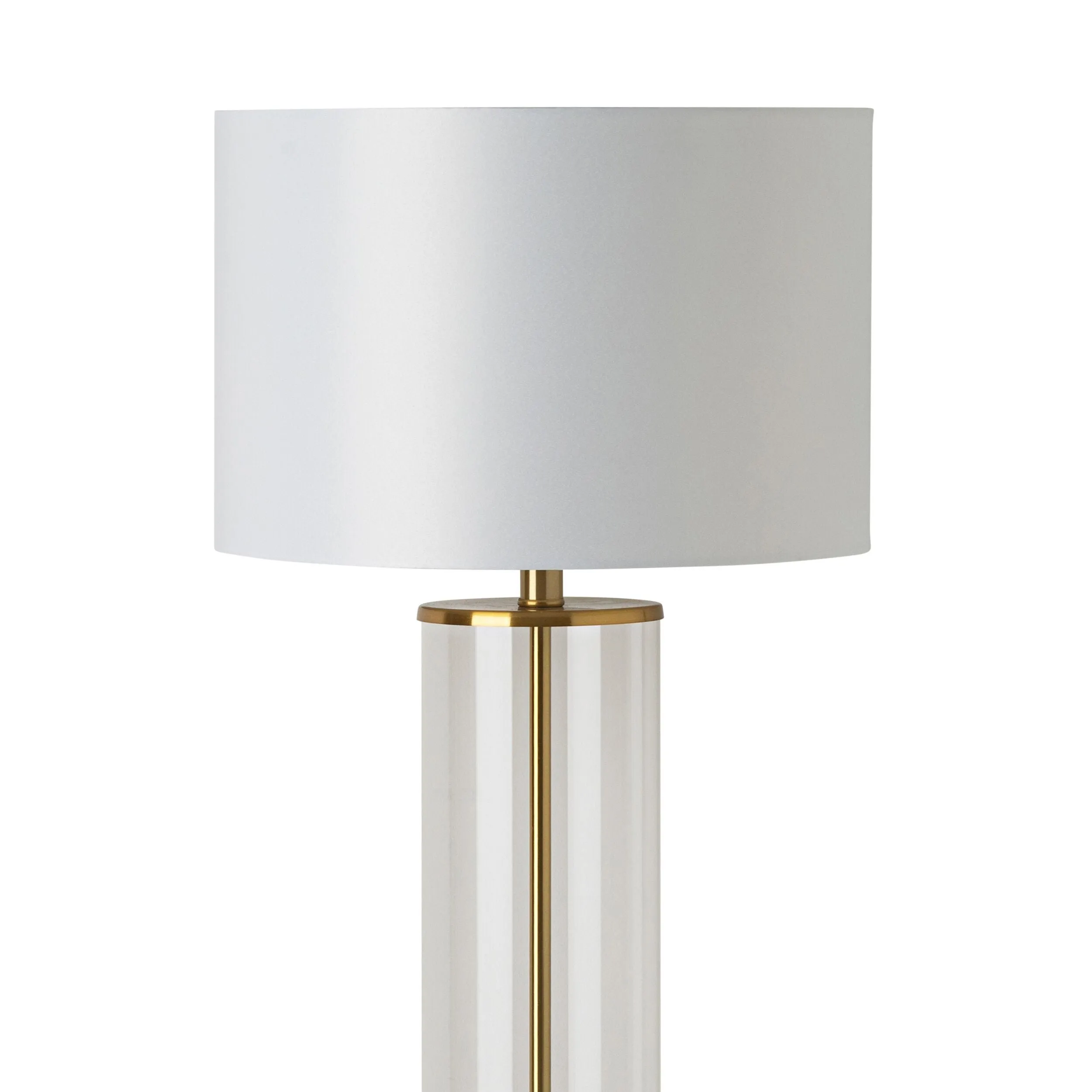 Aahana Glass Gold Table Lamp 70cm