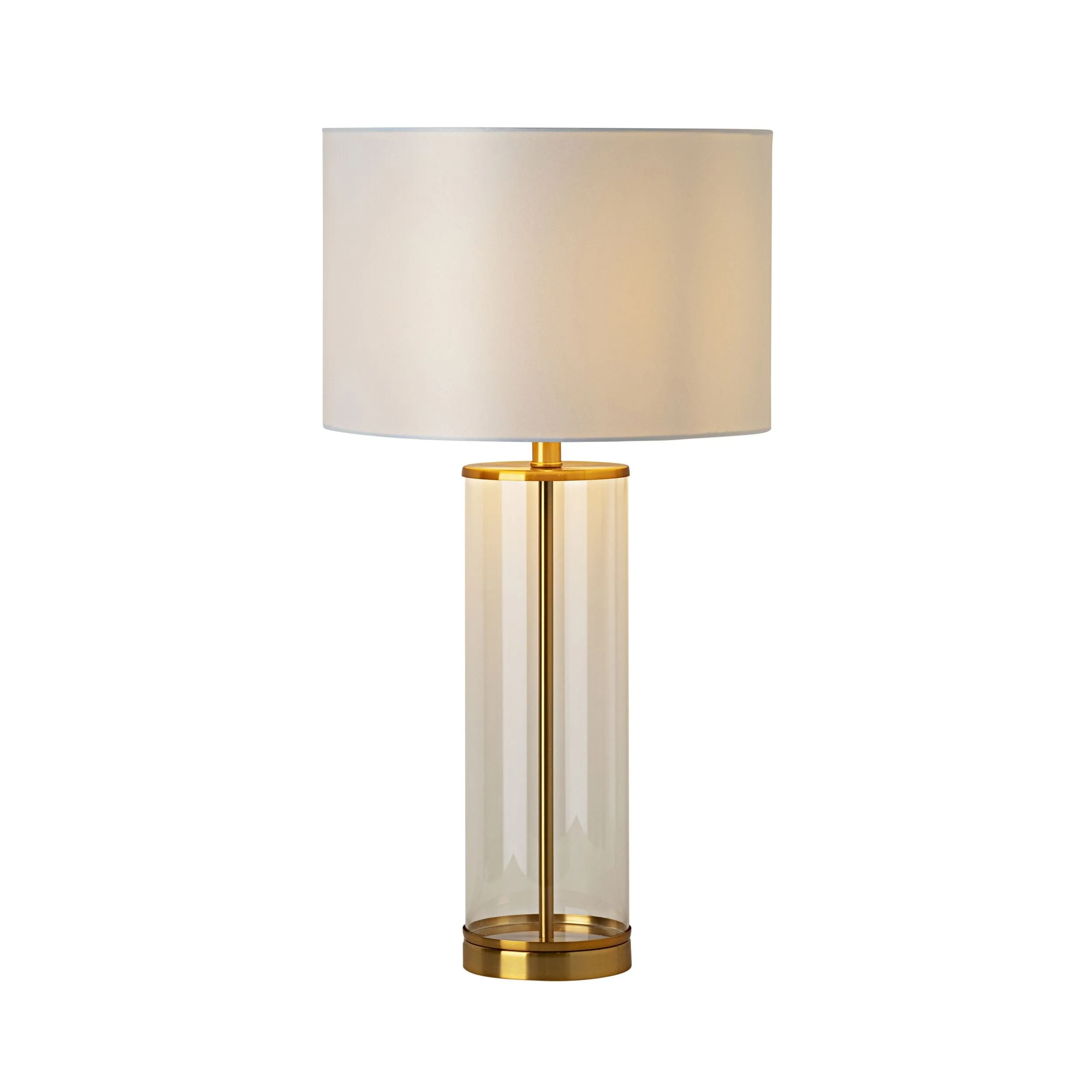 Aahana Glass Gold Table Lamp 70cm