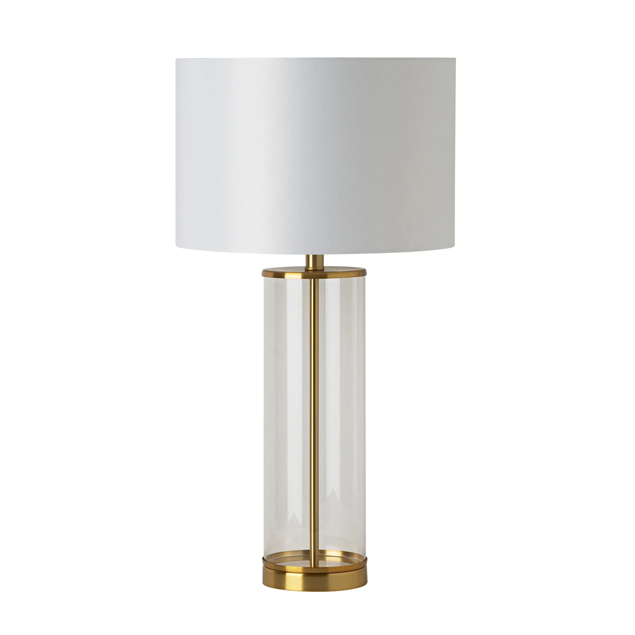 Aahana Glass Gold Table Lamp 70cm