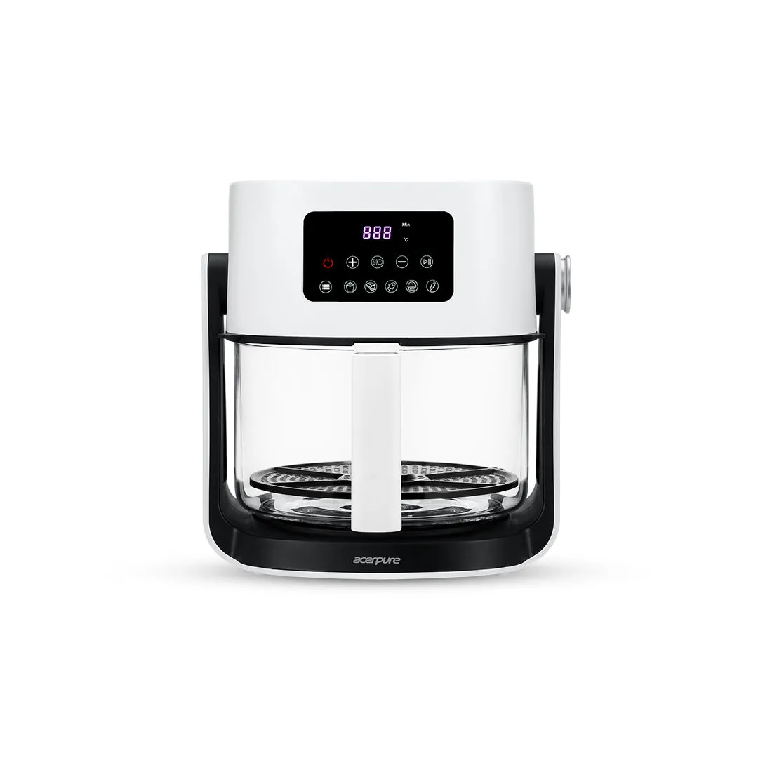 Acerpure Chef 2-in-1 Flip Air Fryer -KF754-70W KF1-2 in 1 Air fryer White-AIL