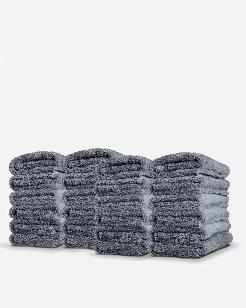 Adam's Borderless Grey Lite Plush Towel