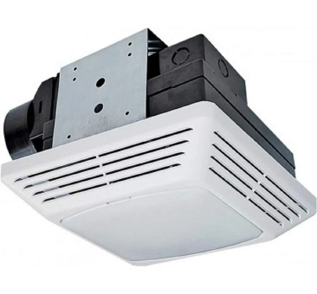 Air King BFQL70 High Performance Exhaust Bath Fan with LED Light, 22.6W, 70 CFM