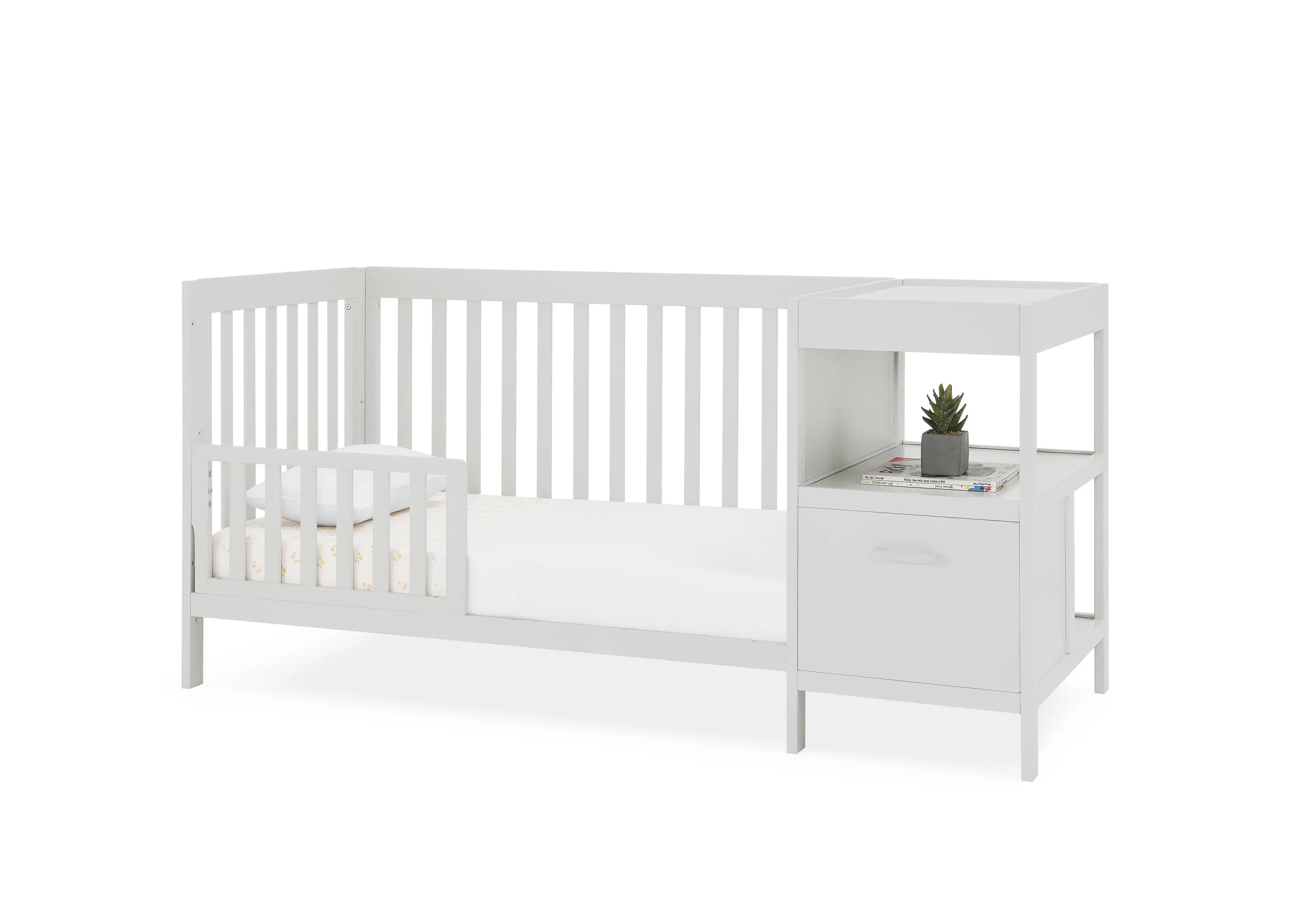 Alice 5-in-1 Convertible Crib and Changer