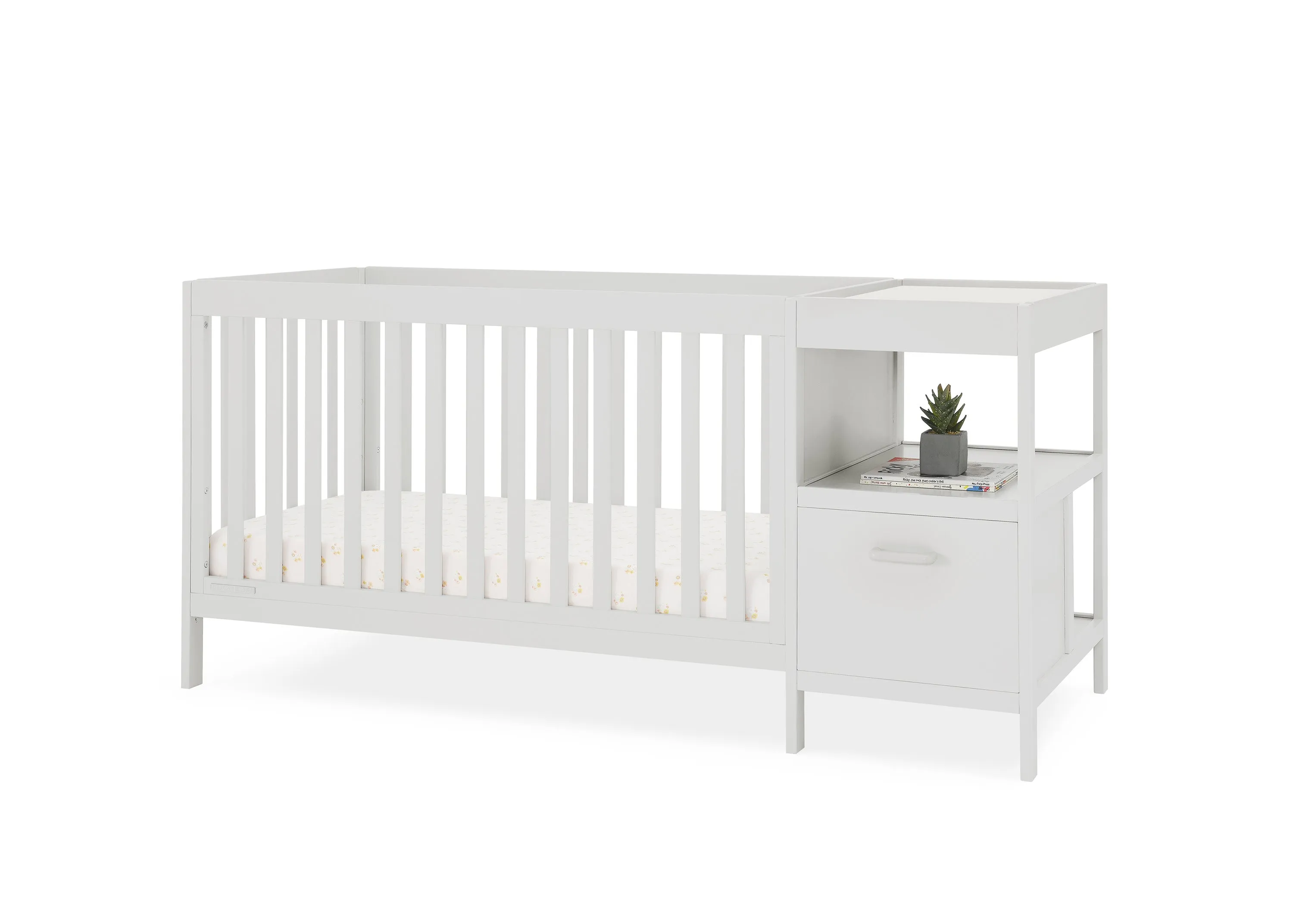 Alice 5-in-1 Convertible Crib and Changer