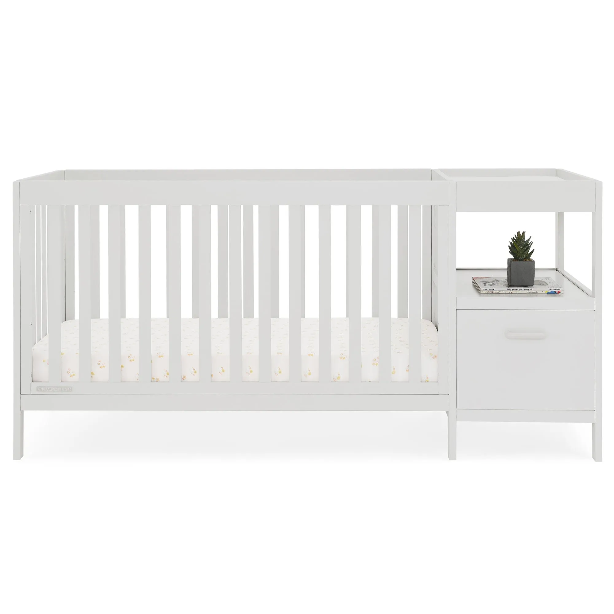 Alice 5-in-1 Convertible Crib and Changer