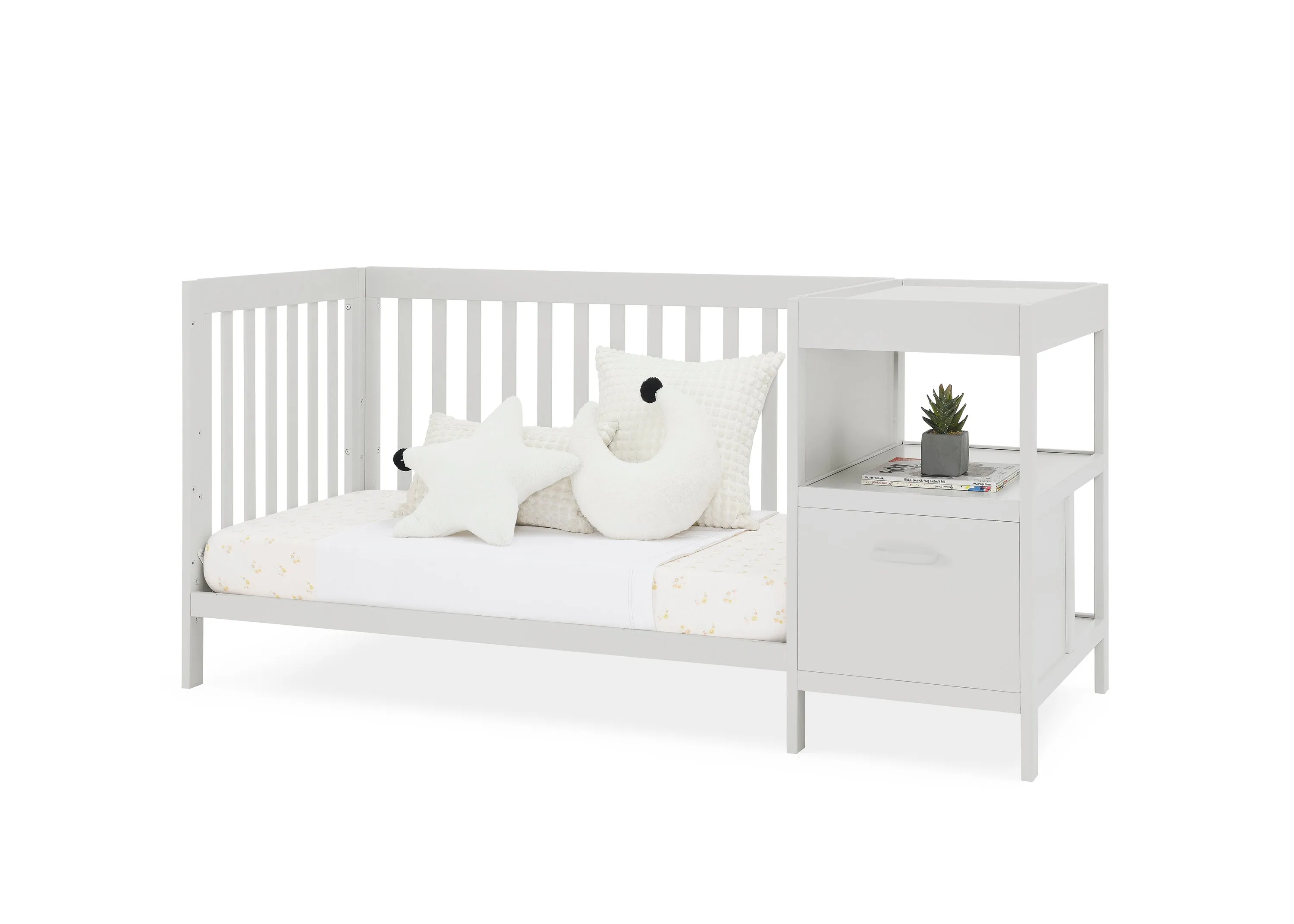 Alice 5-in-1 Convertible Crib and Changer