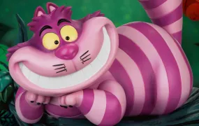 Alice in Wonderland - Cheshire Cat Statue