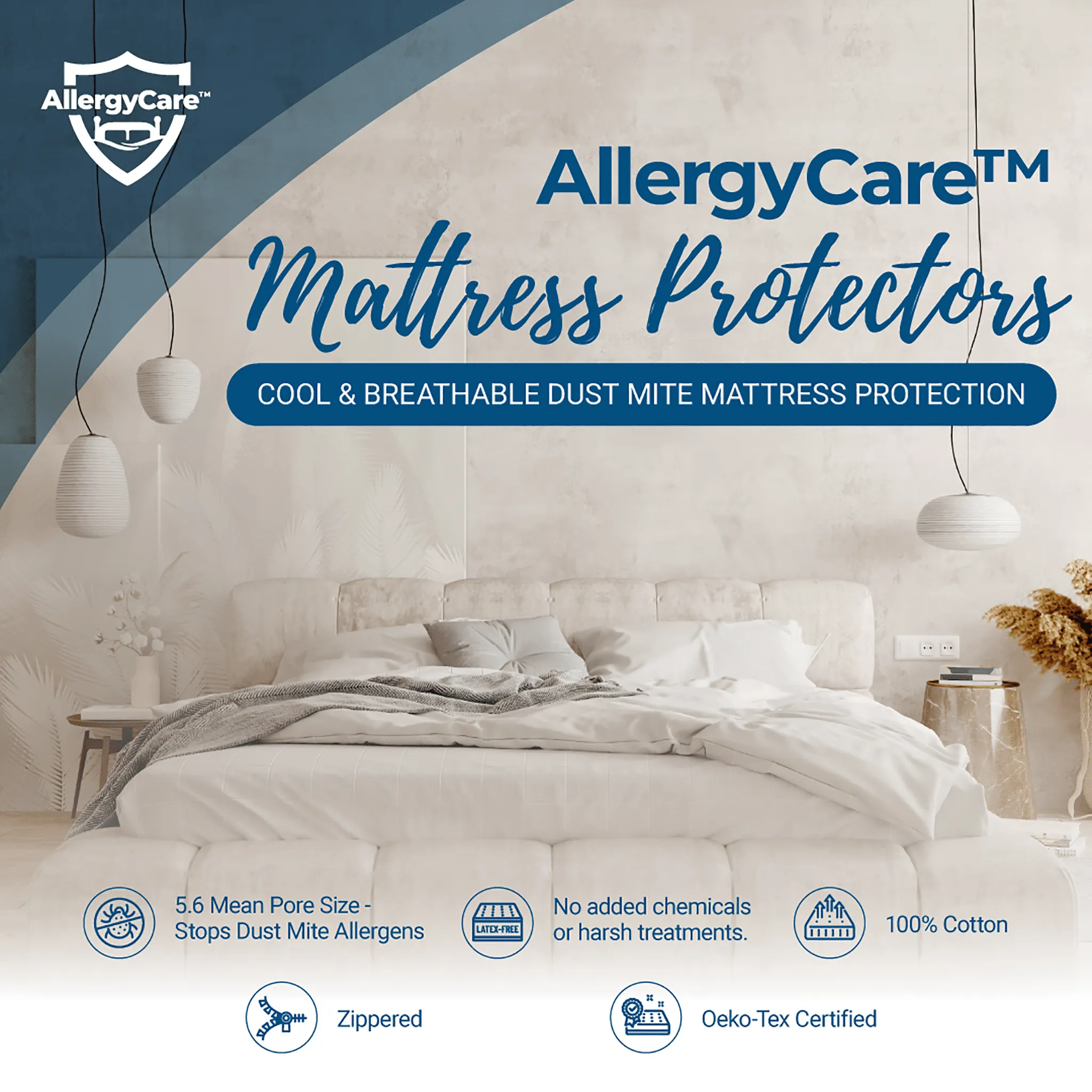 AllergyCare™ Cotton Mattress Encasing