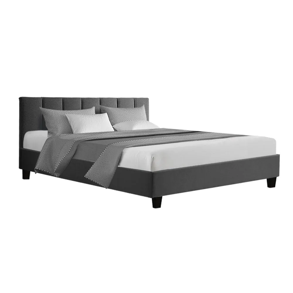 Alma Queen Bed Frame Charcoal