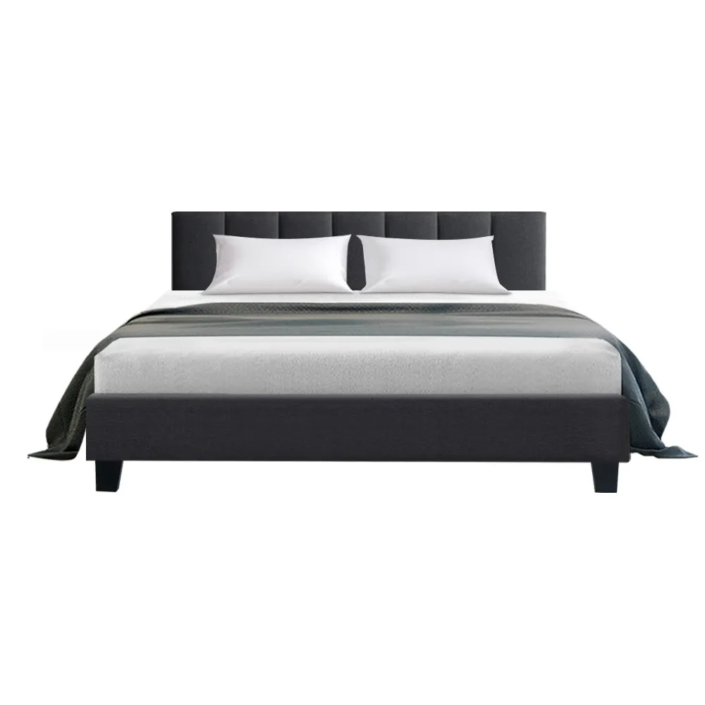 Alma Queen Bed Frame Charcoal