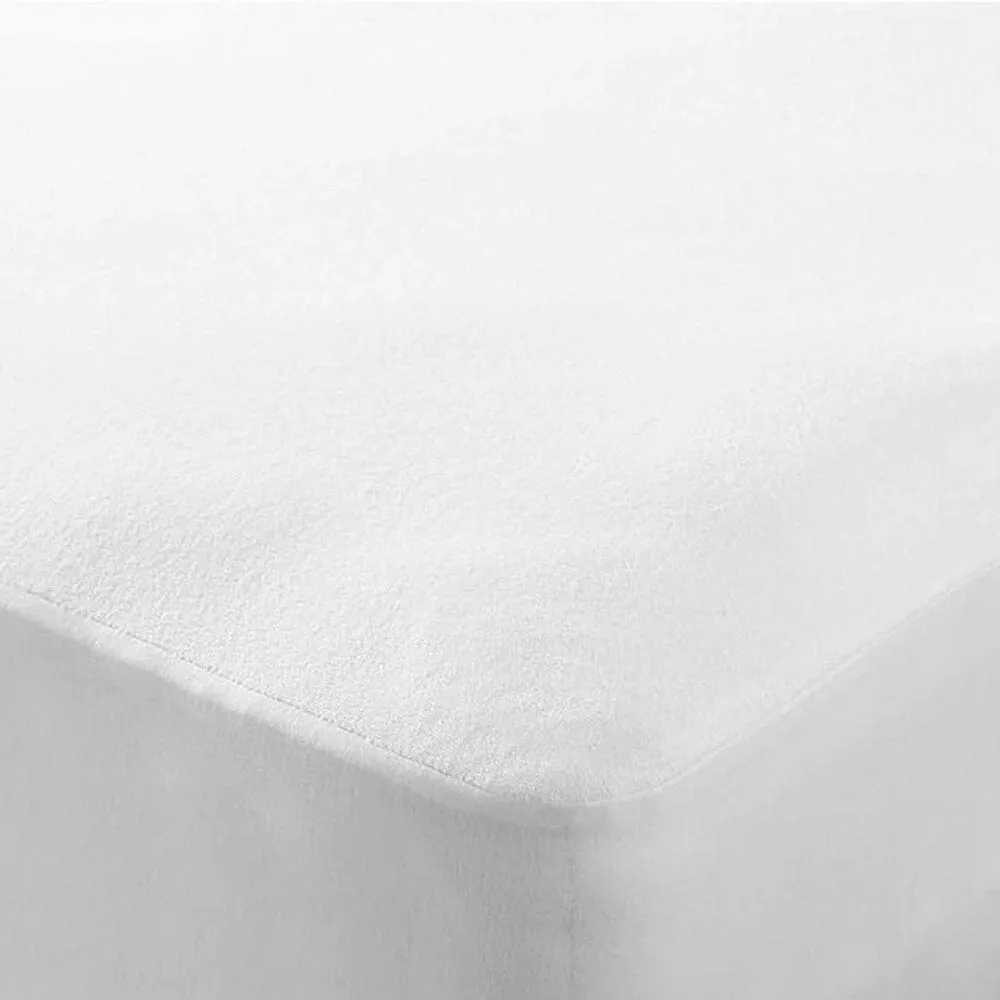 Aria Terry Towelling Waterproof Single Mattress Protector