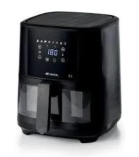 Ariete Air Fryer 1300WCapacity 6LTimer 60 MinBlack