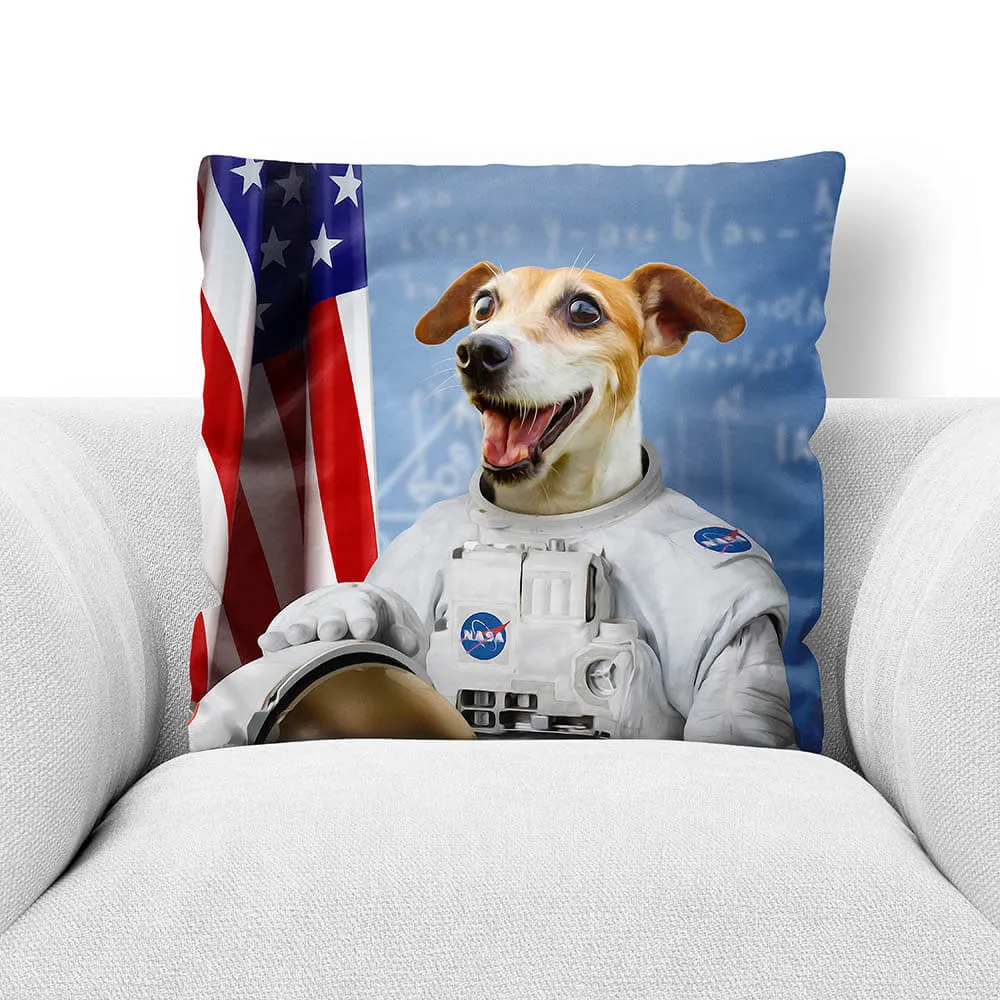 ASTROFUN - CUSTOM PET PORTRAIT THROW PILLOW