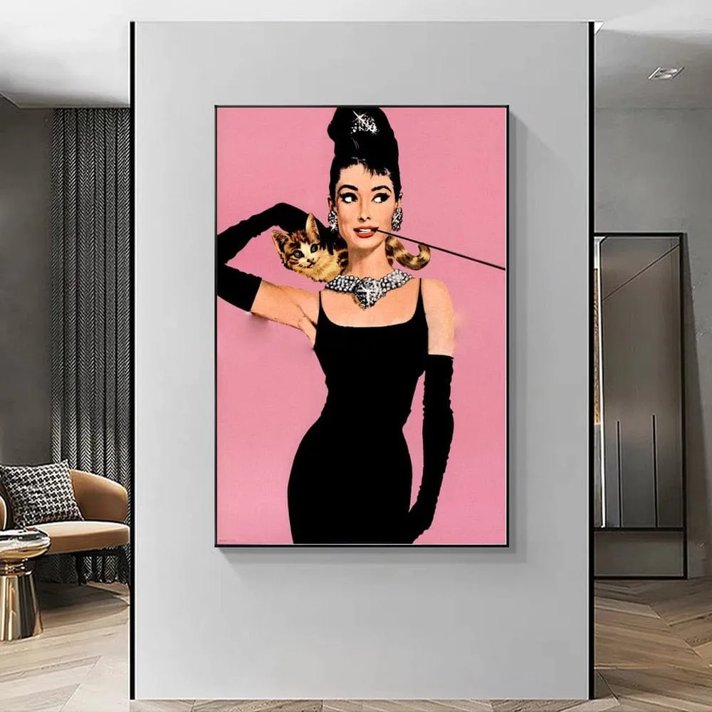 Audrey Hepburn Wall Art - Beauty Deserves a Spot