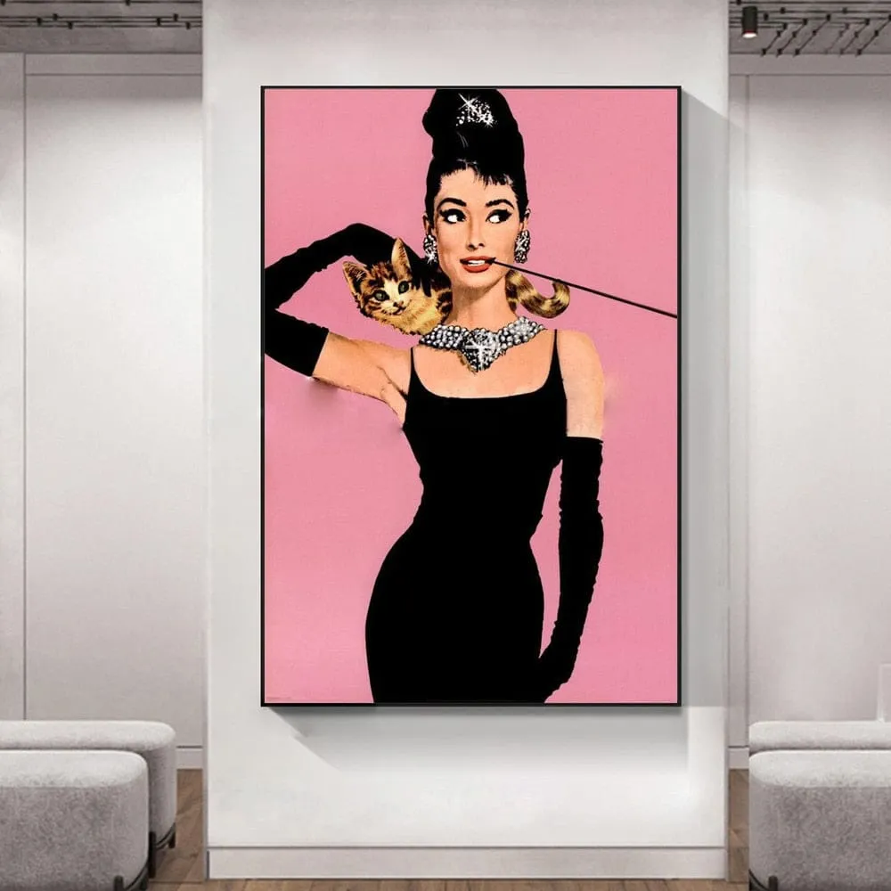 Audrey Hepburn Wall Art - Beauty Deserves a Spot