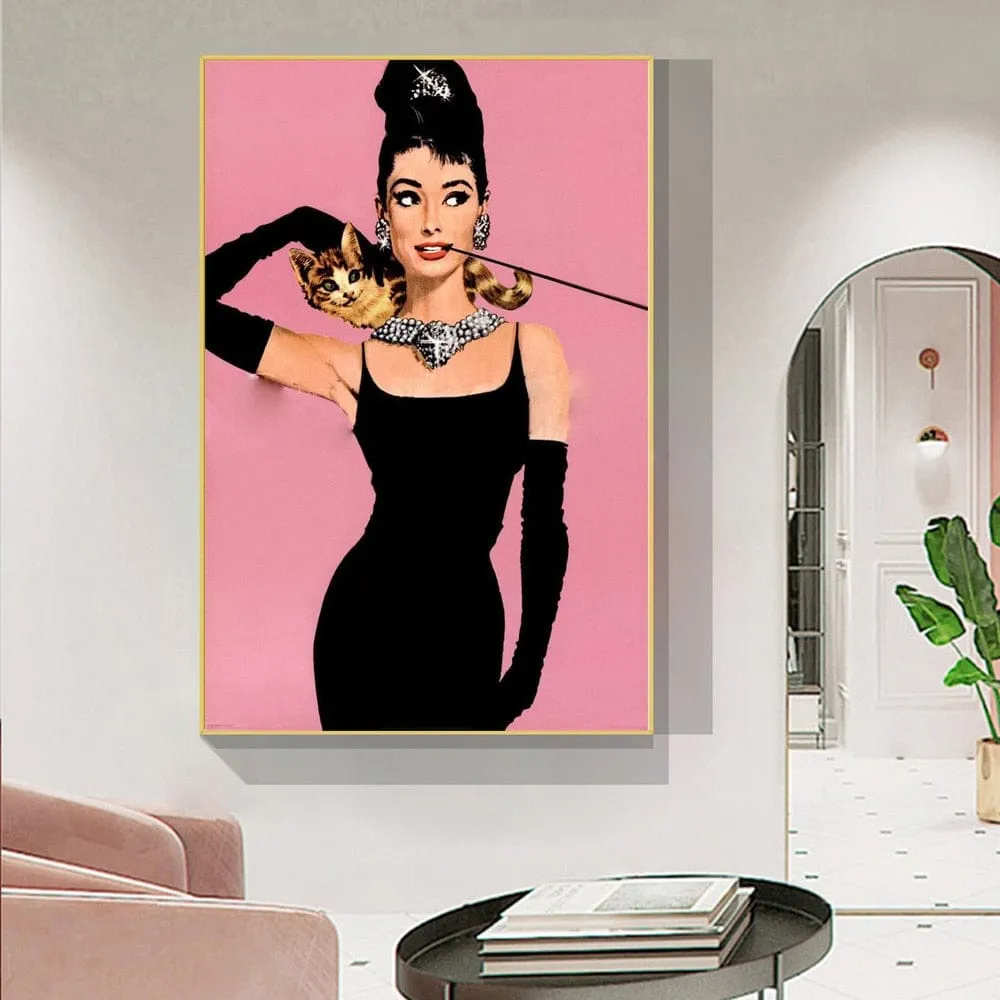 Audrey Hepburn Wall Art - Beauty Deserves a Spot