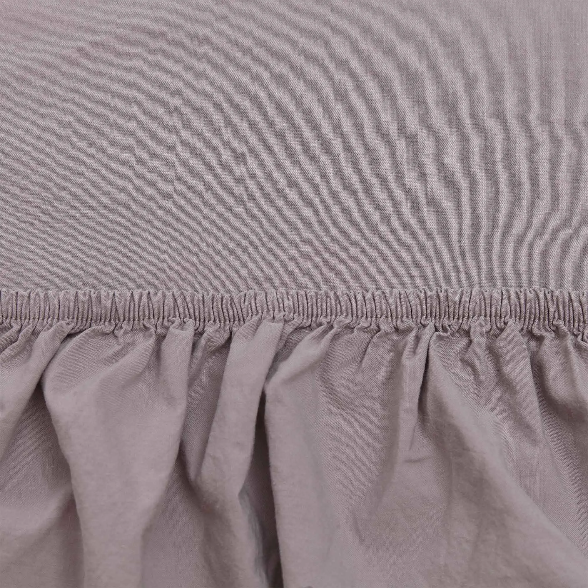 Balaia Fitted Sheet [Stone grey]