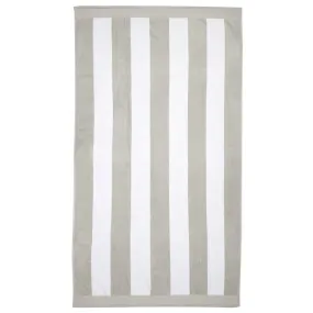 Bambury Classic Stripe Pebble Beach Towel