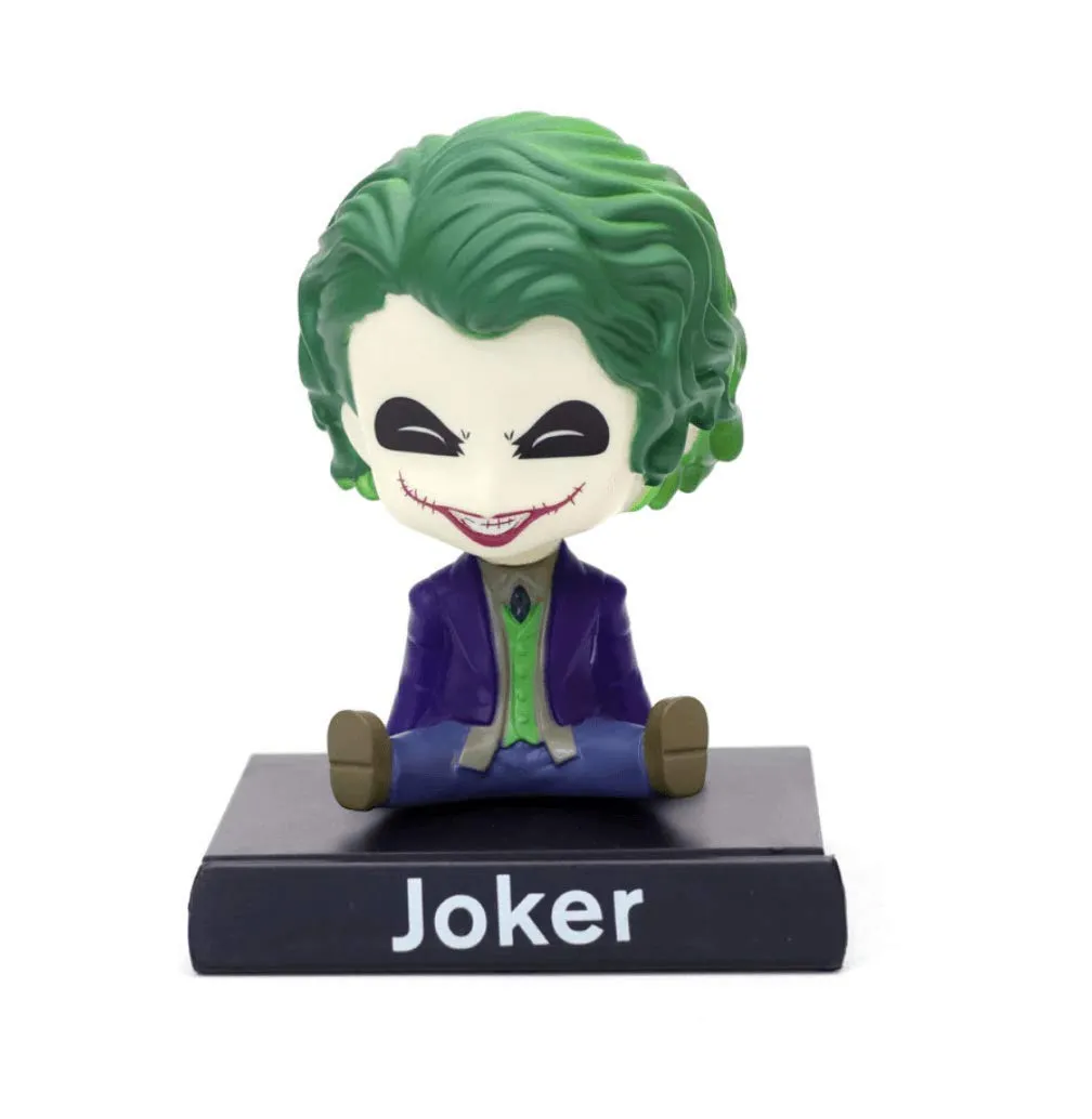 Batman Joker Purple Bobblehead For Car, Desk, Study Table | 10 Cms